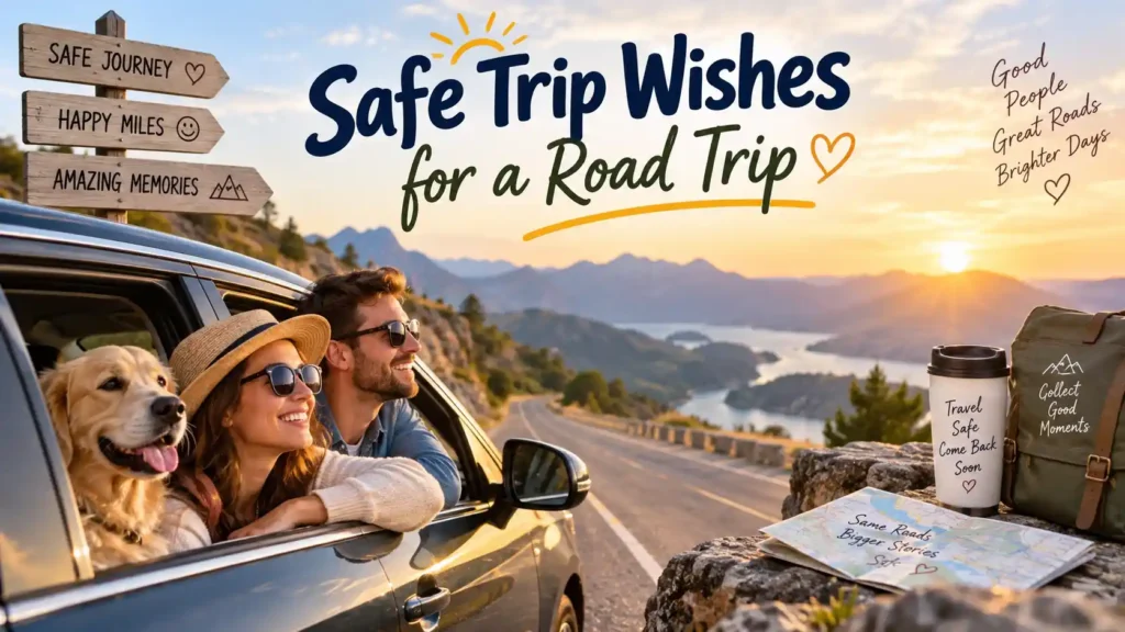  Safe Trip Wishes for a Road Trip