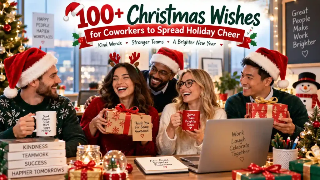 christmas wishes for coworkers