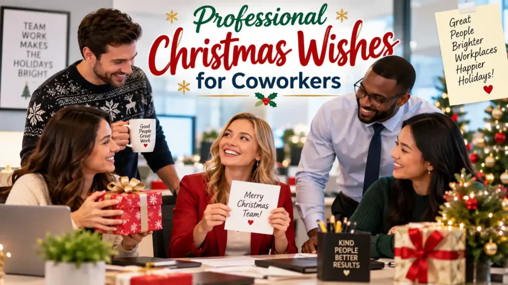 Professional Christmas Wishes for Coworkers