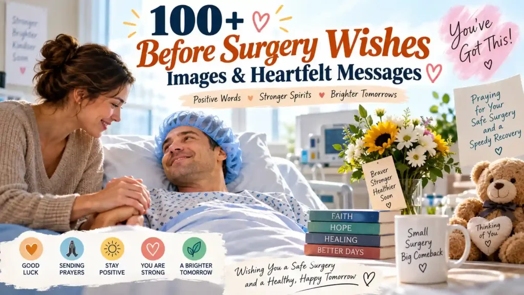 before surgery wishes images
