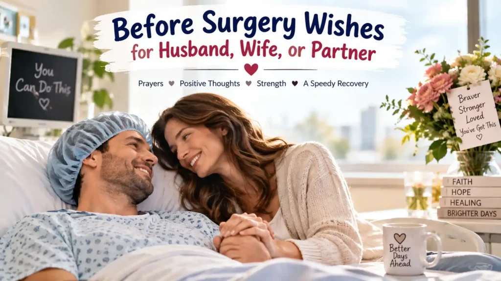 Before Surgery Wishes for Husband, Wife, or Partner
