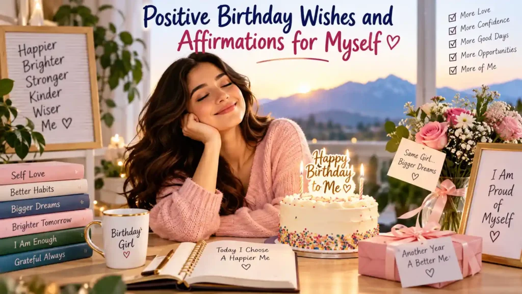 Positive Birthday Wishes and Affirmations for Myself