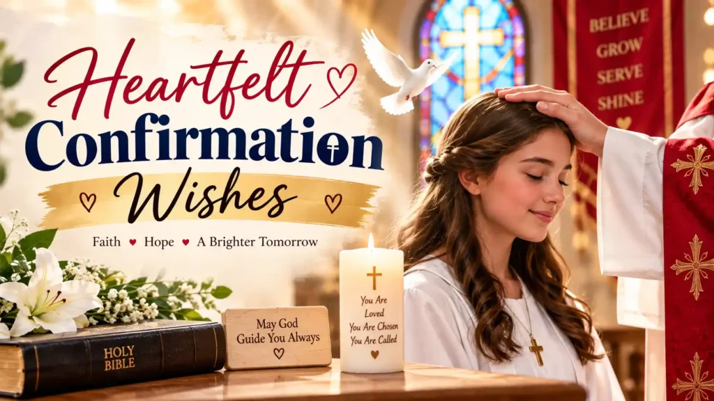 Heartfelt Confirmation Wishes