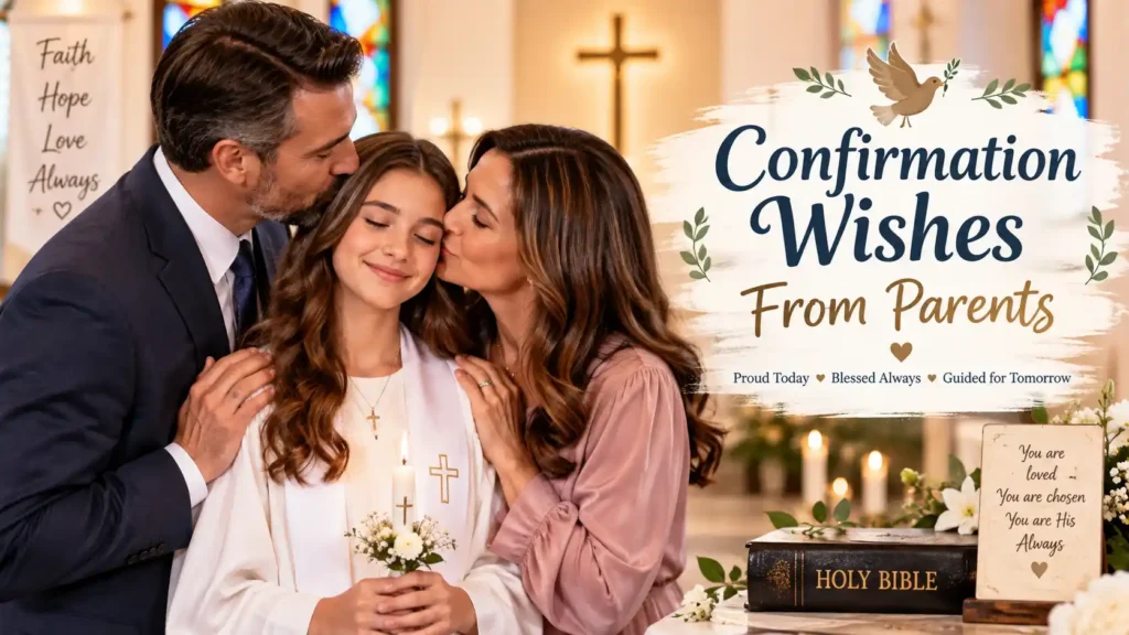 Confirmation Wishes From Parents