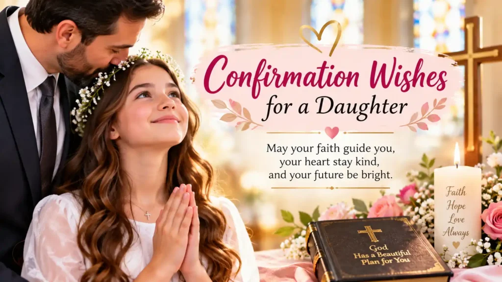 Confirmation Wishes for a Daughter