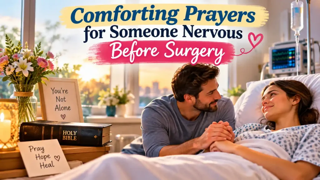 Comforting Prayers for Someone Nervous Before Surgery