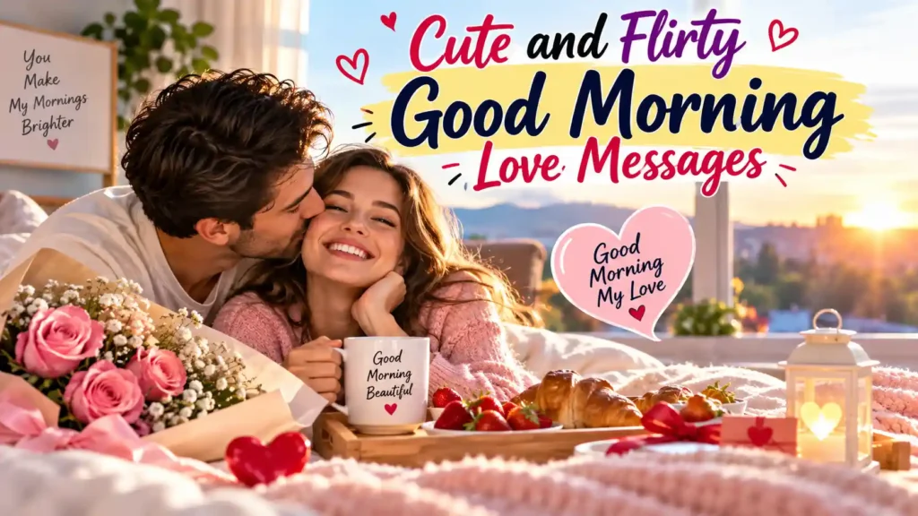 Cute and Flirty Good Morning Love Messages