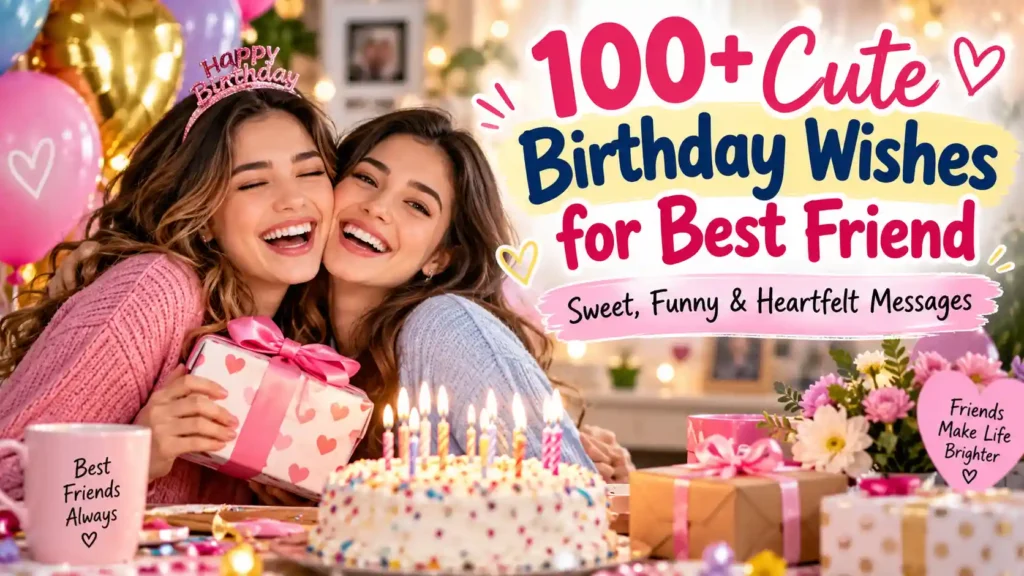 cute birthday wishes for best friend