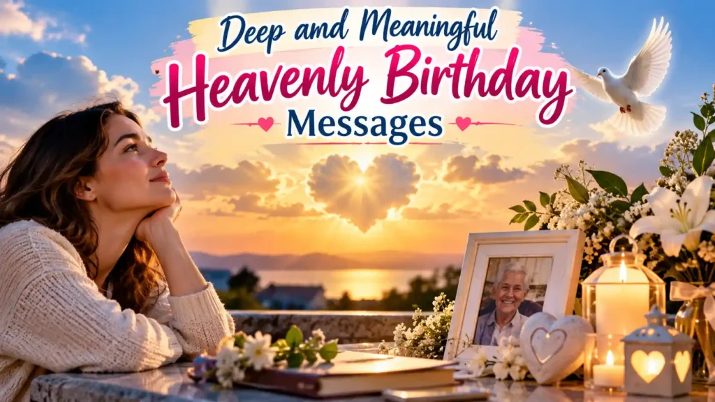 Deep and Meaningful Heavenly Birthday Messages