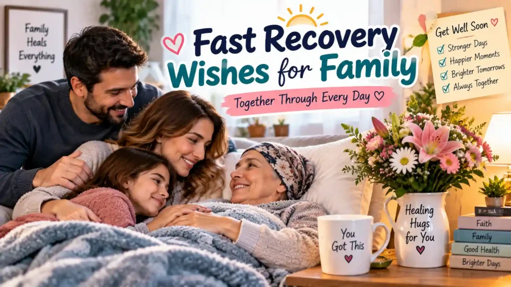 Fast Recovery Wishes for Family
