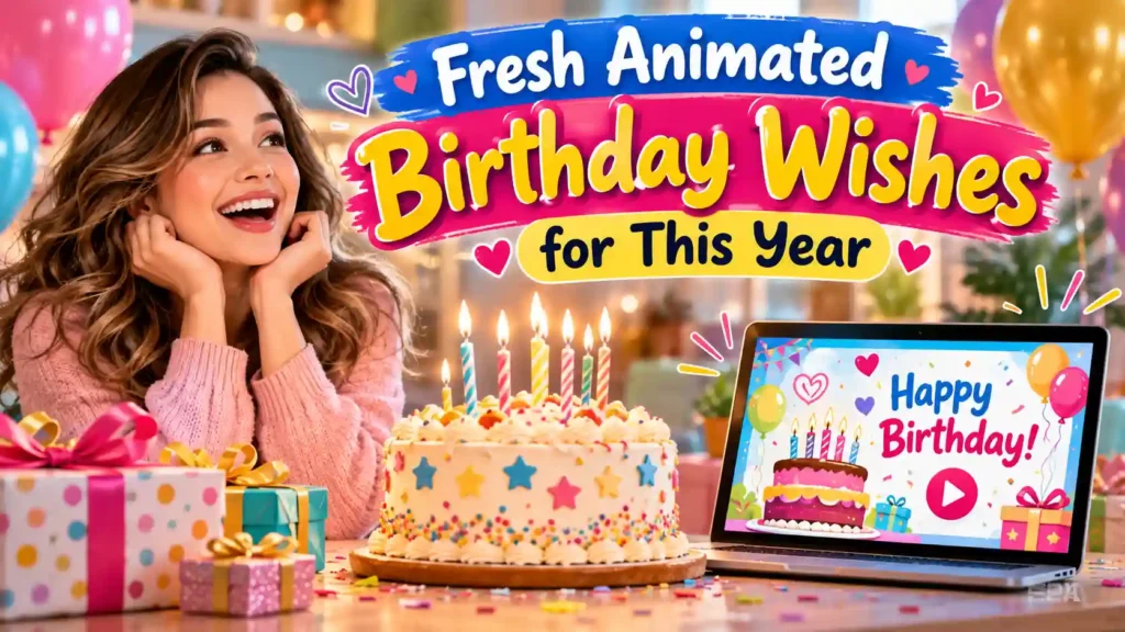 Fresh Animated Birthday Wishes for This Year