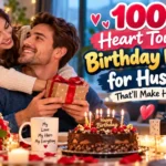 heart touching birthday wishes for husband