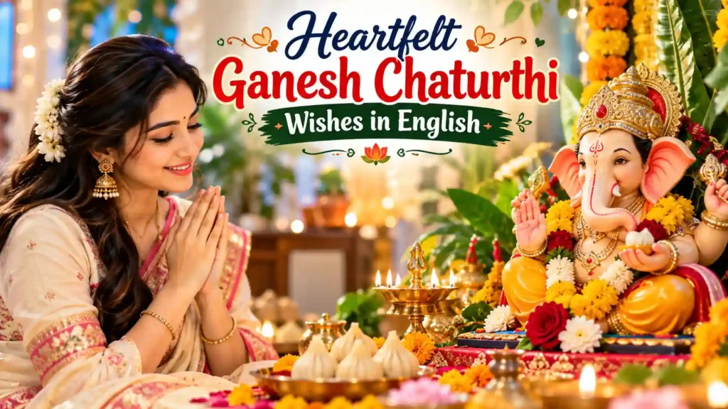Heartfelt Ganesh Chaturthi Wishes in English