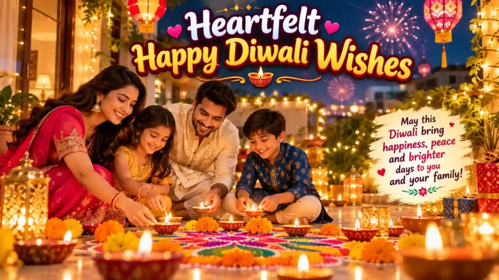 Heartfelt Happy Diwali Wishes