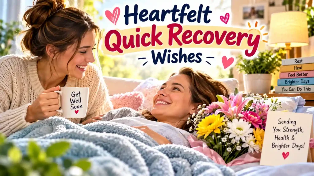 Heartfelt Quick Recovery Wishes