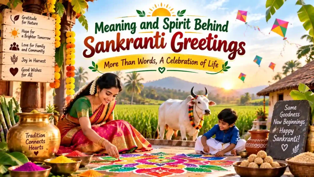 Meaning and Spirit Behind Sankranti Greetings