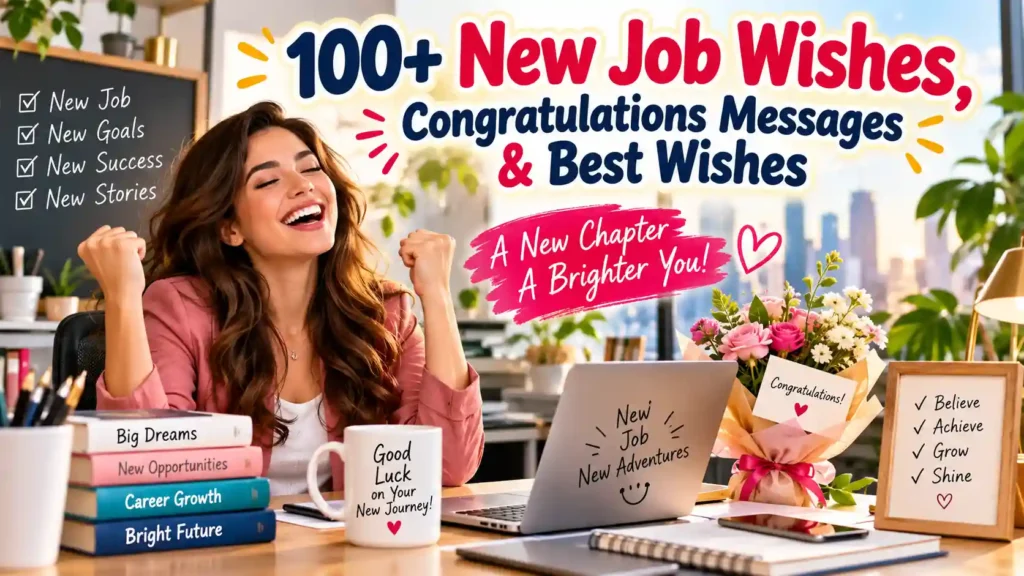 new job wishes