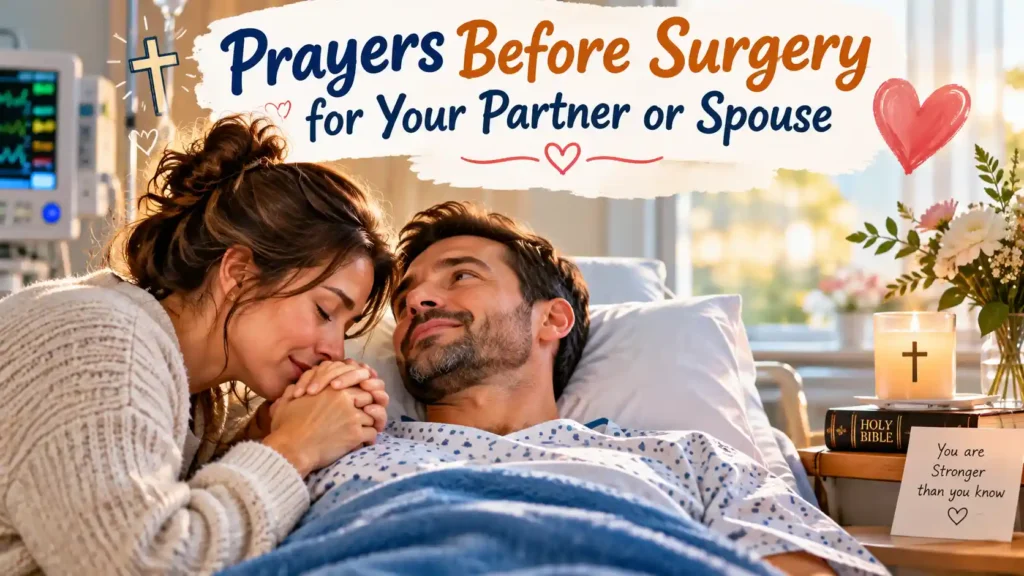  Prayers Before Surgery for Your Partner or Spouse