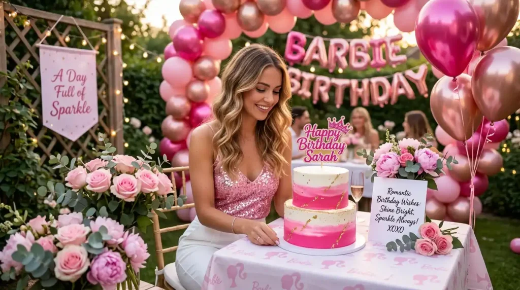 Romantic Barbie Birthday Wishes