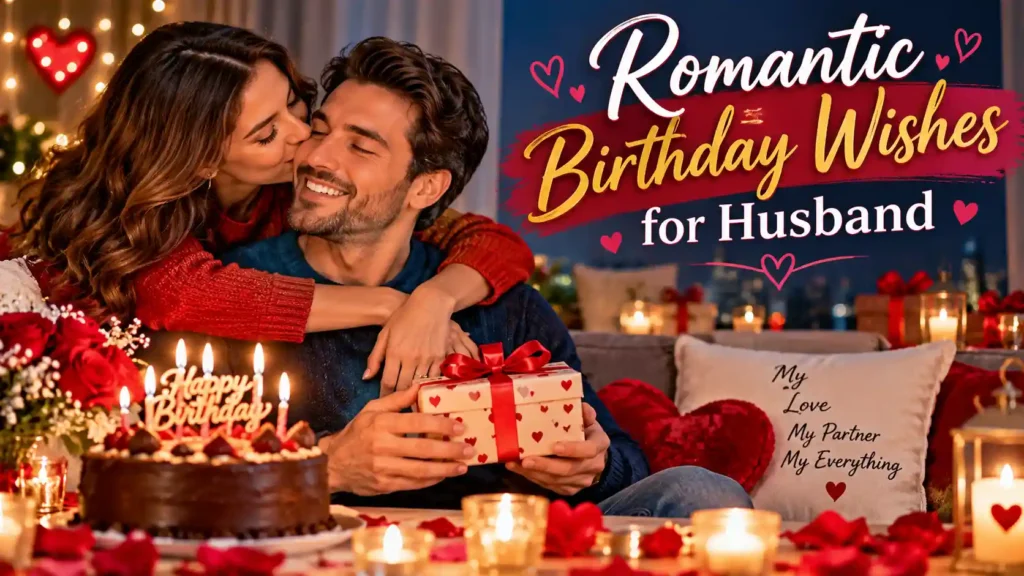  Romantic Birthday Wishes for Husband