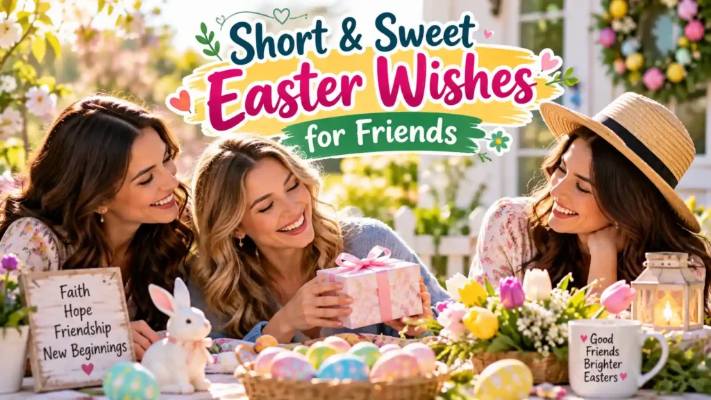  Short & Sweet Easter Wishes for Friends