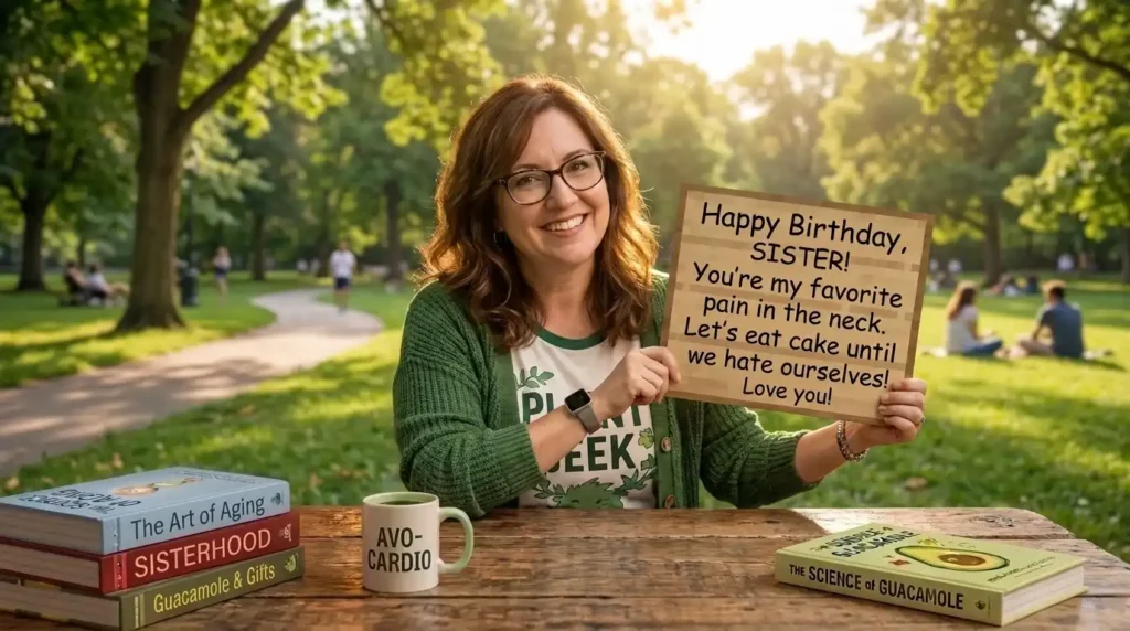 Short Funny Birthday Wishes for Sister