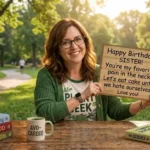 Short Funny Birthday Wishes for Sister