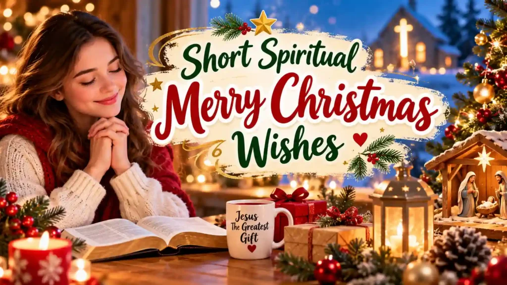 Short Spiritual Merry Christmas Wishes