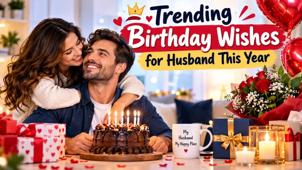 Trending Birthday Wishes for Husband This Year