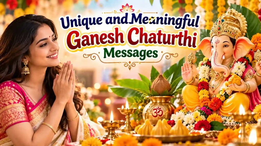 Unique and Meaningful Ganesh Chaturthi Messages