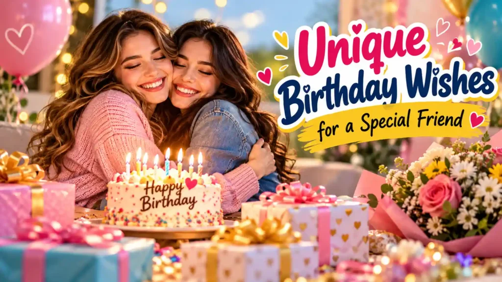 Unique Birthday Wishes for a Special Friend