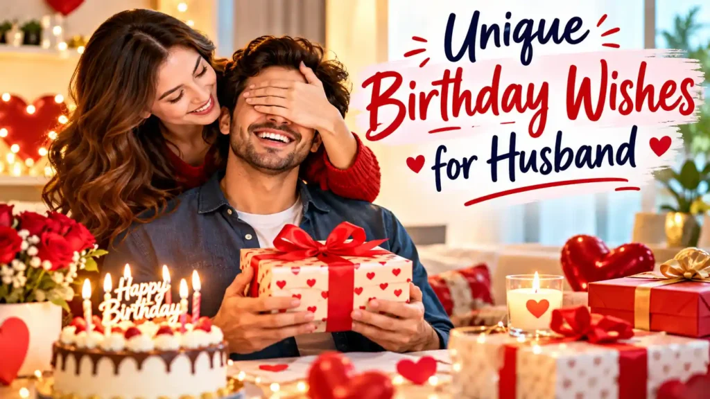 Unique Birthday Wishes for Husband
