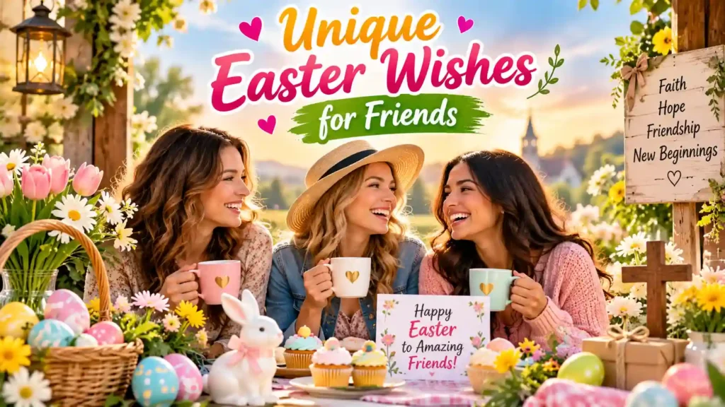Unique Easter Wishes for Friends