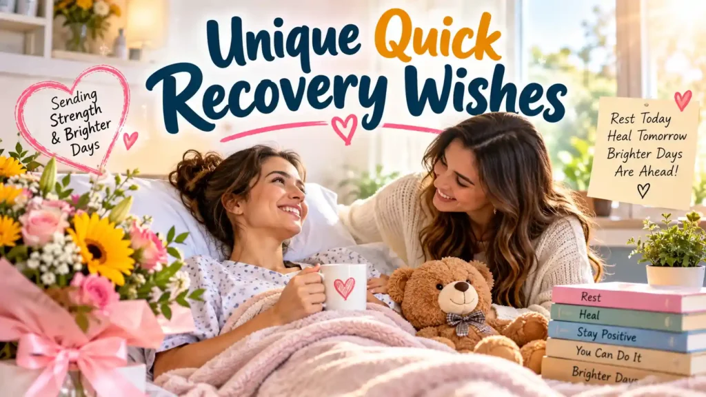 Unique Quick Recovery Wishes