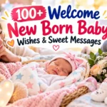 welcome new born baby wishes