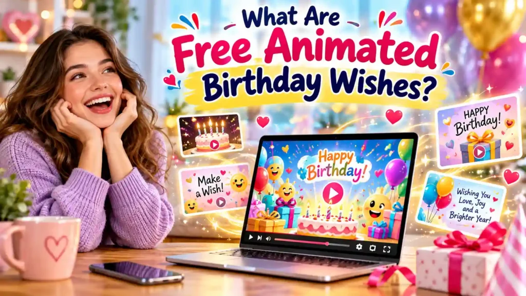 What Are Free Animated Birthday Wishes?