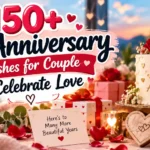 1st anniversary wishes for couple