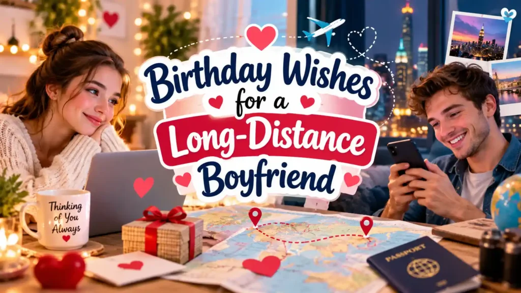 Birthday Wishes for a Long-Distance Boyfriend