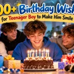 birthday wishes for teenager boy
