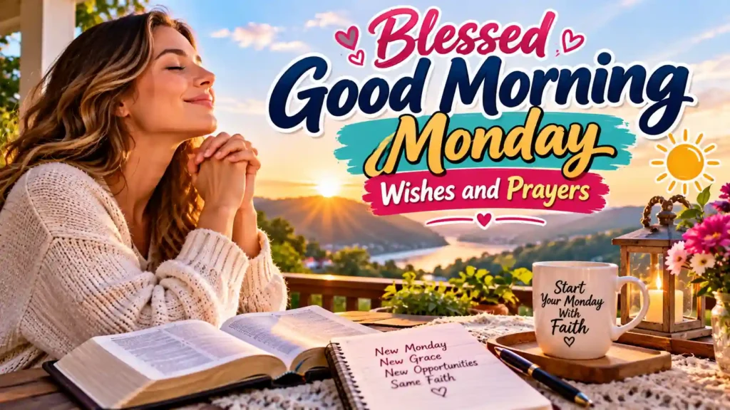 Blessed Good Morning Monday Wishes and Prayers