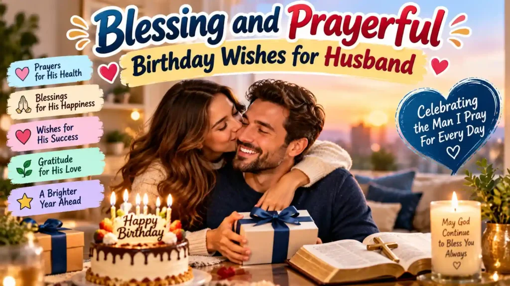 Blessing and Prayerful Birthday Wishes for Husband