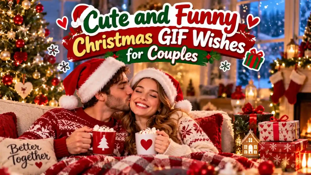 Cute and Funny Christmas GIF Wishes for Couples