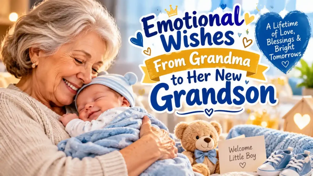 Emotional Wishes From Grandma to Her New Grandson