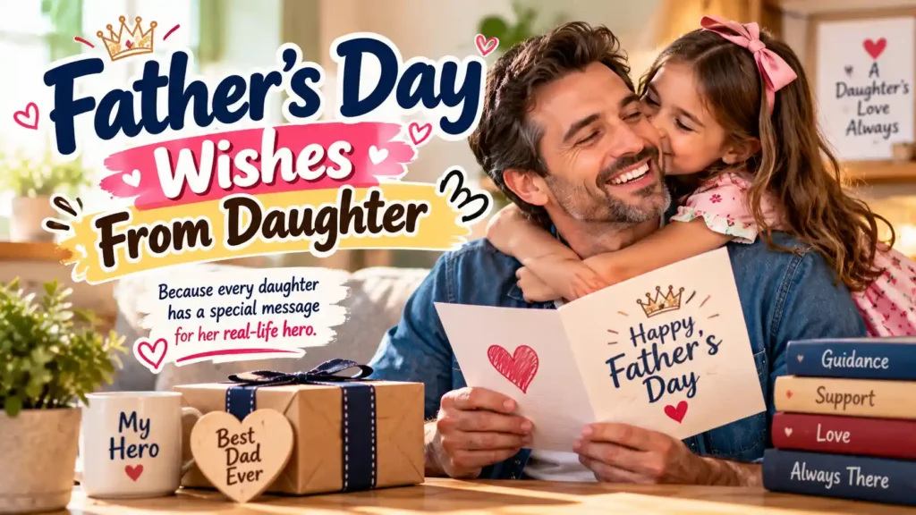 Father&rsquo;s Day Wishes From Daughter
