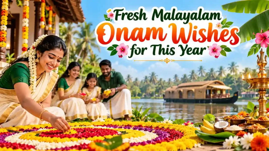 Fresh Malayalam Onam Wishes for This Year