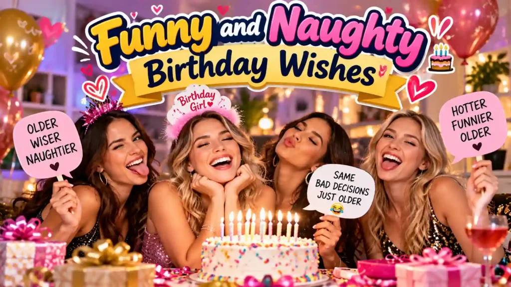 Funny and Naughty Birthday Wishes