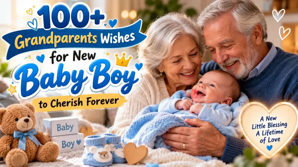 grandparents wishes for new baby boy