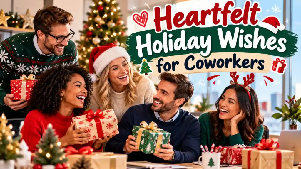 Heartfelt Holiday Wishes for Coworkers