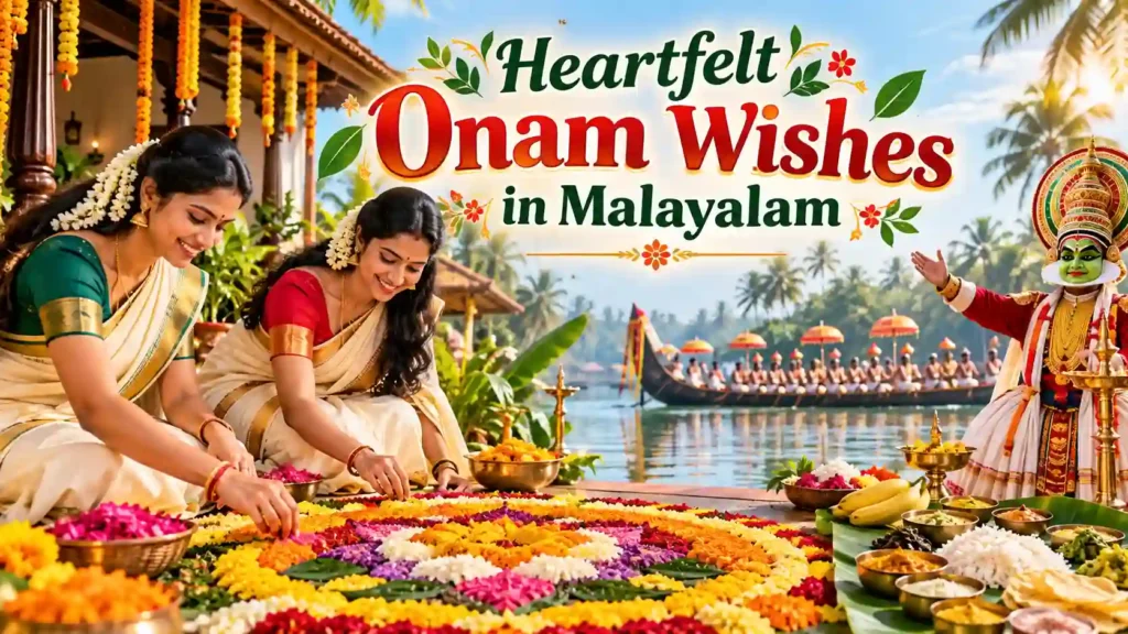 Heartfelt Onam Wishes in Malayalam