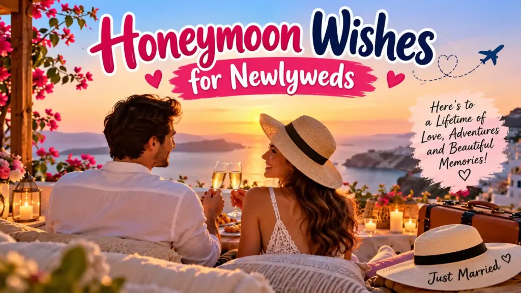 Honeymoon Wishes for Newlyweds